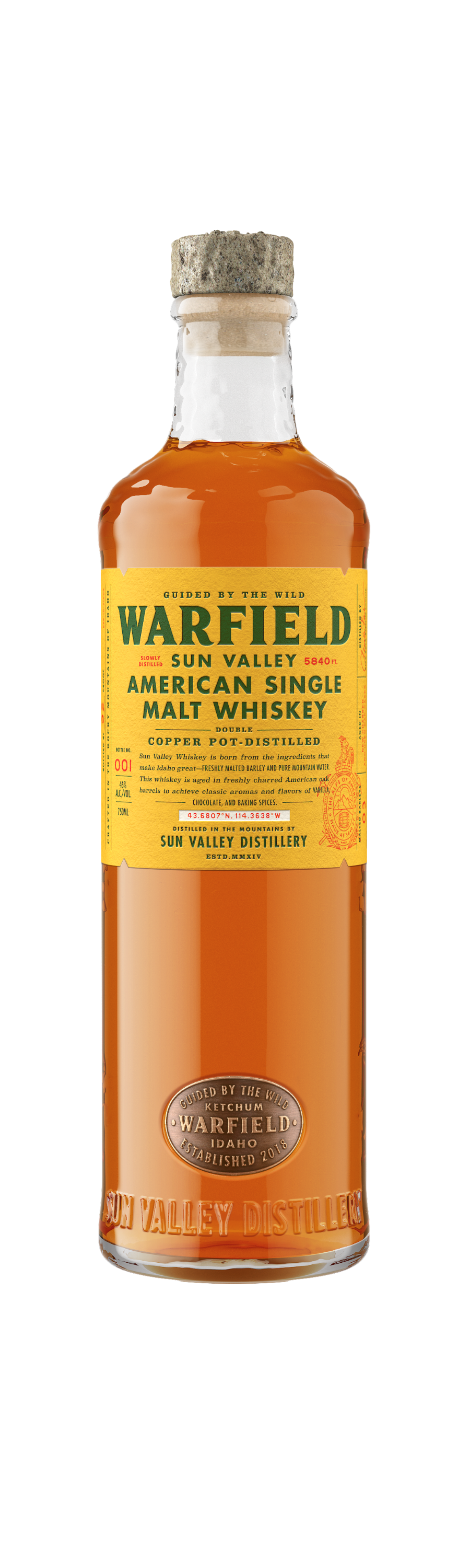 Warfield Sun Valley American Single Malt Whiskey