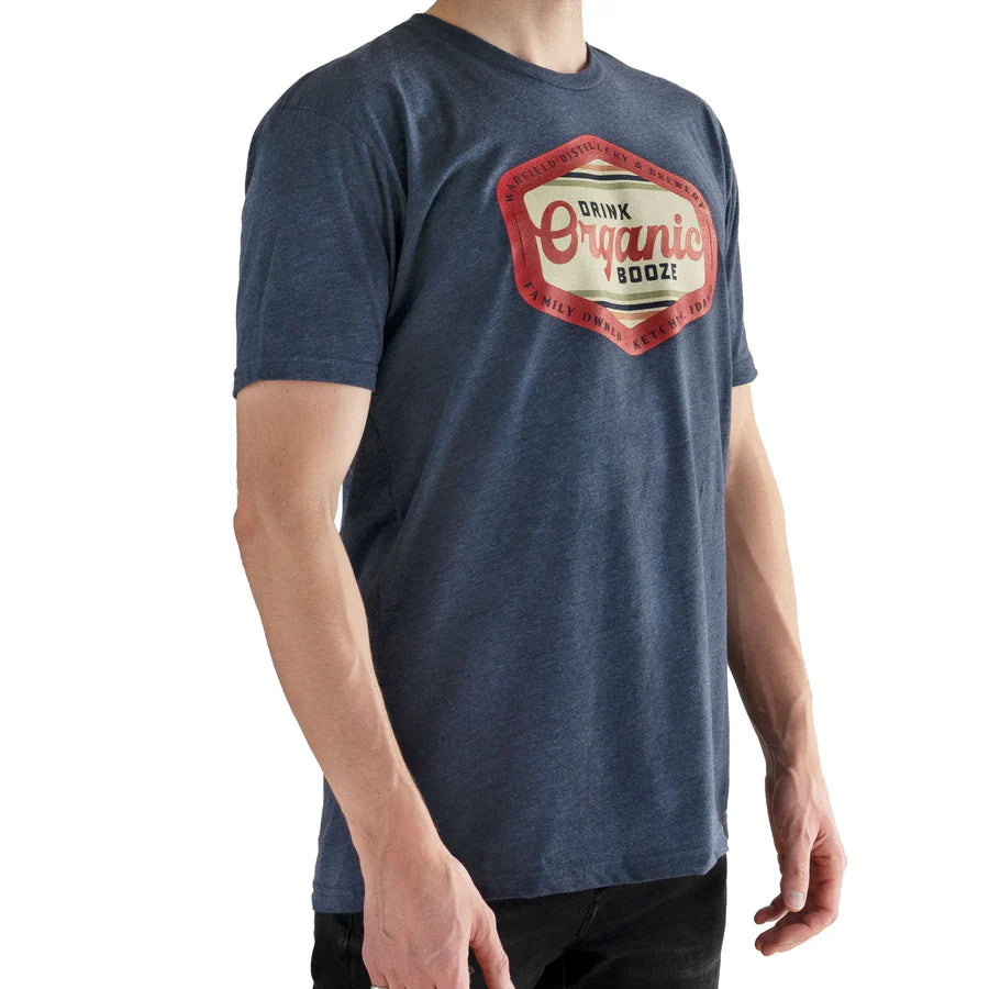 WARFIELD LOGO DRINK ORGANIC TEE