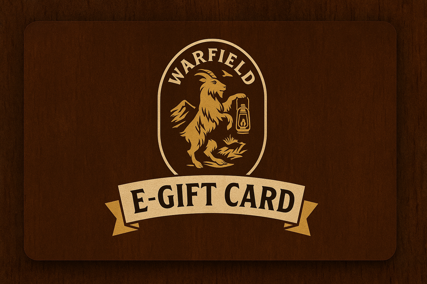 WARFIELD E-GIFT CARD