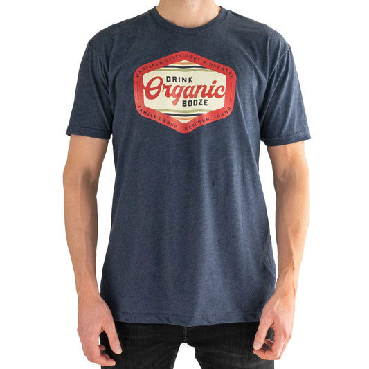 WARFIELD LOGO DRINK ORGANIC TEE