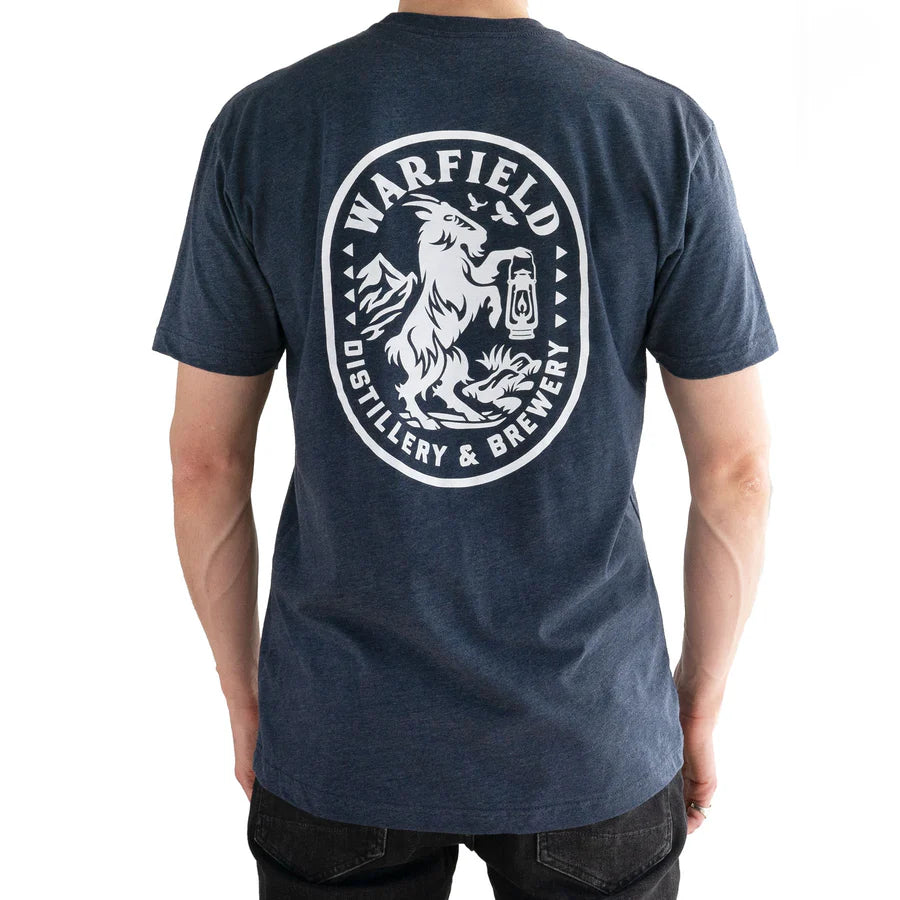 WARFIELD LOGO OVER MILK TEE